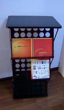 供應(yīng)北京全鋁促銷臺(tái)半圓促銷臺(tái)加工定做