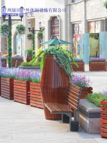 成都戶外公園休閑花箱報價圖片