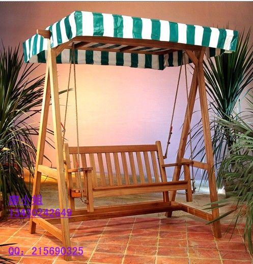 供應(yīng)廣場(chǎng)實(shí)木秋千柚木秋千樟木秋千