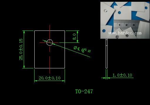供應(yīng)T0-220TO-247TO-3P陶瓷基片