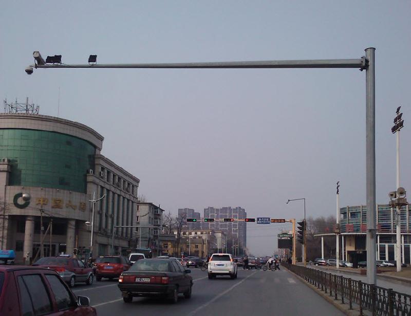 供應(yīng)西安 咸陽 安康 商洛 榆林 延安減速帶路錐廣角鏡標(biāo)志桿立桿