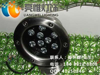 供应6W大功率LED水底灯图片