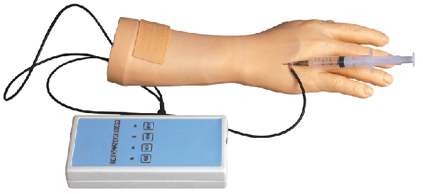 供應(yīng)電子手部靜脈穿刺訓(xùn)練模型型號(hào)：HL033