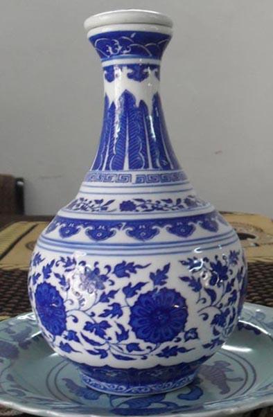 供应青花瓷，中国红瓷，陶瓷大瓷盘，陶瓷大缸，陶瓷工艺品，湖南瓷器