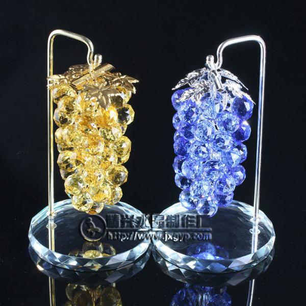 供應水晶葡萄*家居辦公擺件