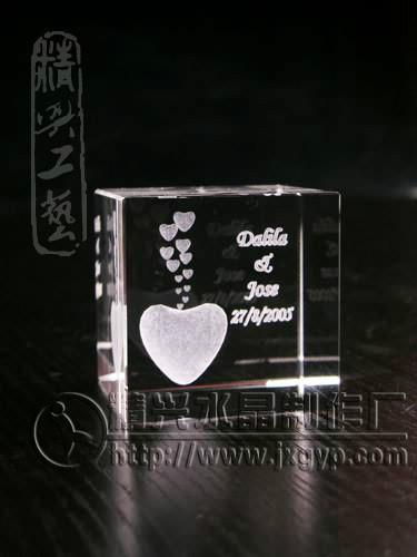 供應廣州精興水晶內(nèi)雕禮品工藝品