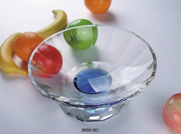 供應(yīng)酒店用品水晶果盤