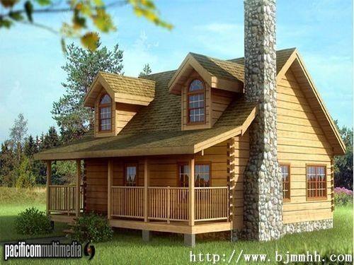 木屋防腐木圖片/木屋防腐木樣板圖 (3)