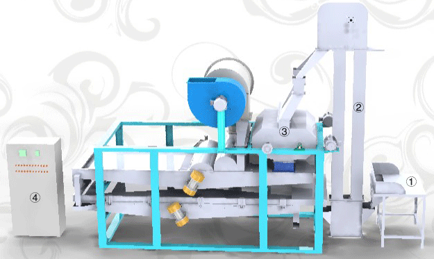 專業(yè)加工各類瓜子剝殼取仁設(shè)備圖片