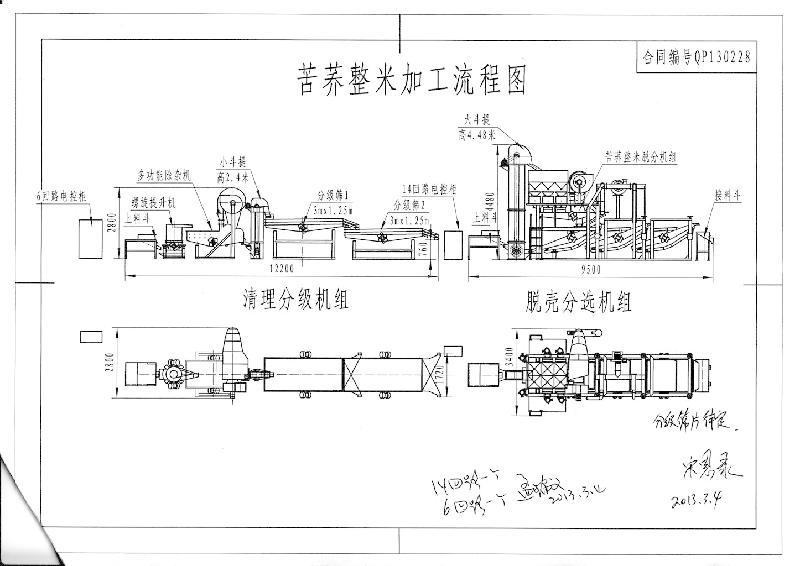 供應(yīng)四川KQTF200苦蕎脫殼機(jī)