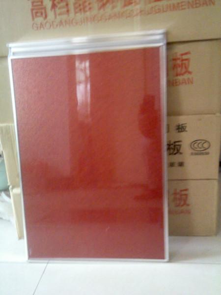 供應標準晶鋼門板雷射紅