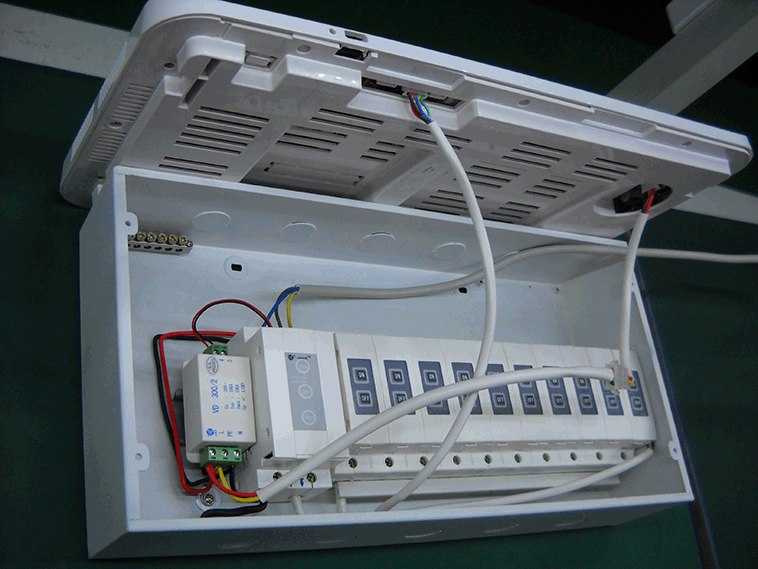 供應智能配電箱JAX-210液晶顯示帶萬年歷電氣防火智慧家居