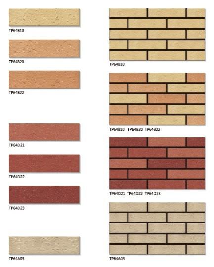 供应10大品牌外墙砖（瓷砖厂家）福建协进陶瓷60-240仿劈开砖 图片