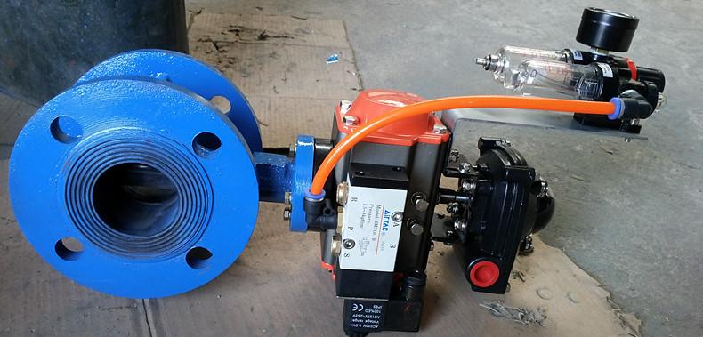 供應(yīng)D671F氣動四氟蝶閥