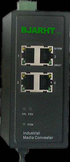 一光纖口兩以太網(wǎng)口收發(fā)器圖片