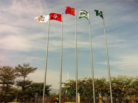 湖北武漢黃岡黃石鄂州咸寧旗桿廠家圖片