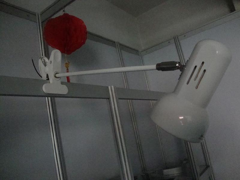 展覽會長臂射燈 書畫屏風(fēng)照片燈具 大頭長桿照燈 掛鉤式燈