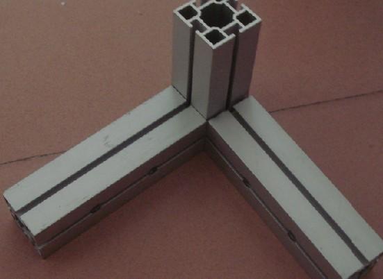 供應(yīng)展覽方柱鋁材四分四槽方柱