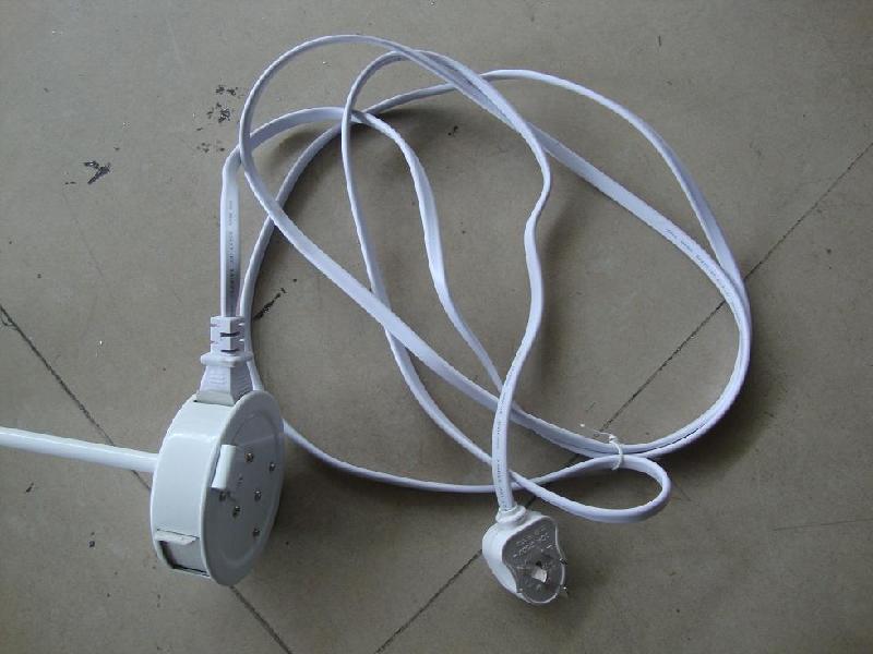 長(zhǎng)臂射燈快捷式插頭 金鹵燈電線 二頭插線接頭 插坐廣交會(huì)