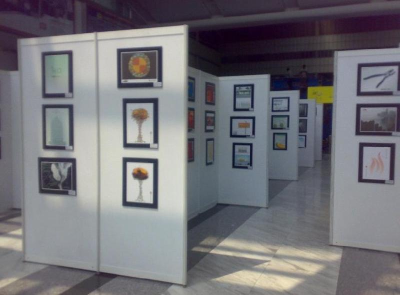 供應(yīng)八棱柱校園展板展覽活動(dòng)展板