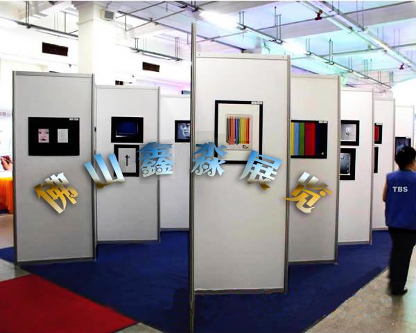 供應(yīng)鑫淼標(biāo)攤制作鋁制攤位展示架展覽