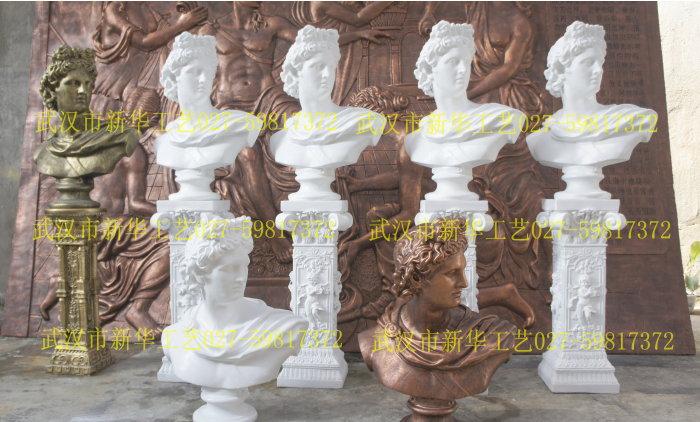 供應(yīng)藝術(shù)阿波羅胸像雕塑進(jìn)口阿波羅浮雕模具廠