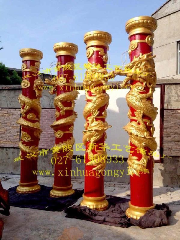 玻璃鋼龍柱圖片/玻璃鋼龍柱樣板圖 (3)