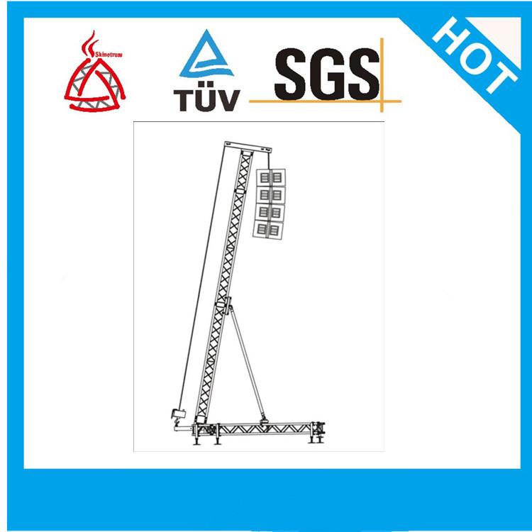 A字架线阵音响吊架图片