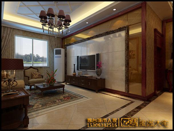 供應(yīng)煙臺(tái)城市人家裝修案例-美式風(fēng)格