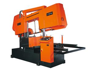 數(shù)控帶鋸床金屬圓鋸機龍門式帶鋸床圖片