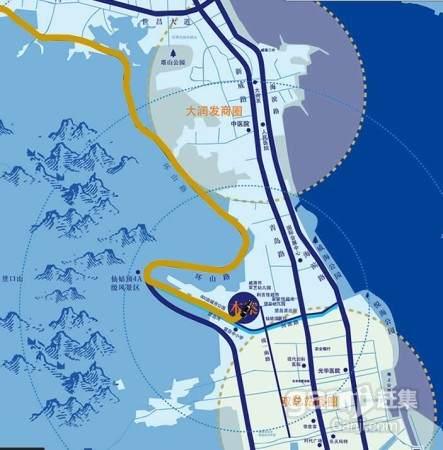 威海仙姑頂望島山水大盤 半山威尼斯