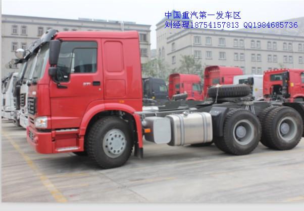 供應豪沃國二371馬力牽引車