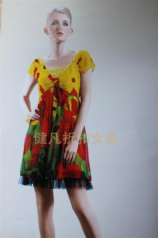 品牌库存服装批发品牌尾货皮衣秋冬女装春夏装 - 广州 东莞女装批发图片