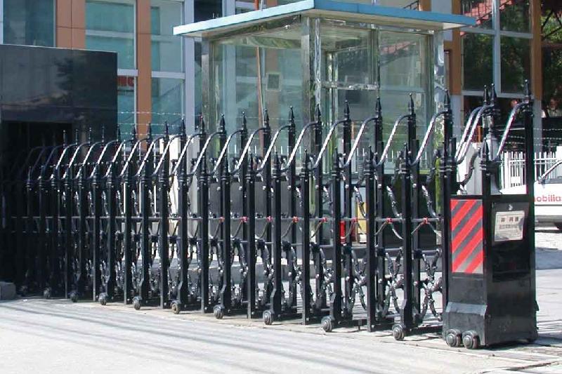 防火卷簾門伸縮門圖片