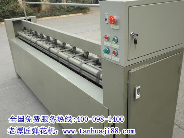 眉山老譚匠彈花機生產(chǎn)的直絎機圖片