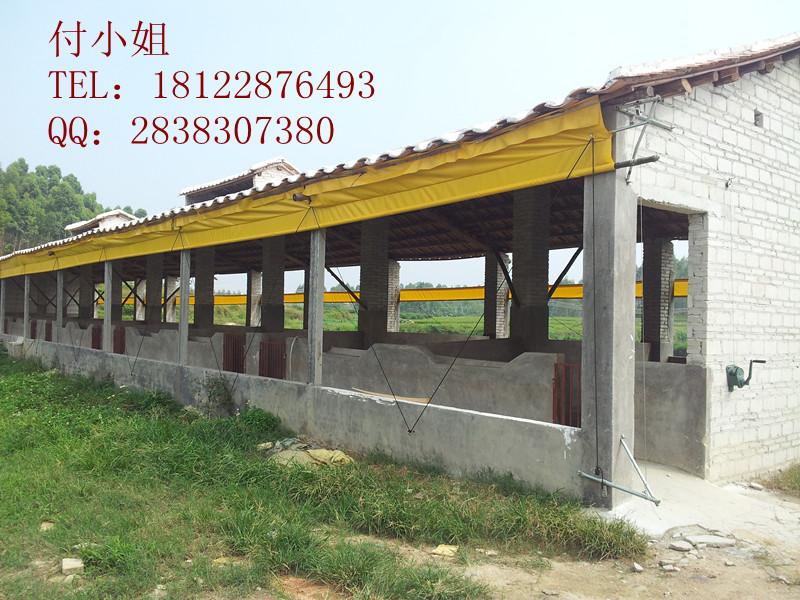 梅州抗老化豬場帆布卷簾加工-定做-批發(fā)