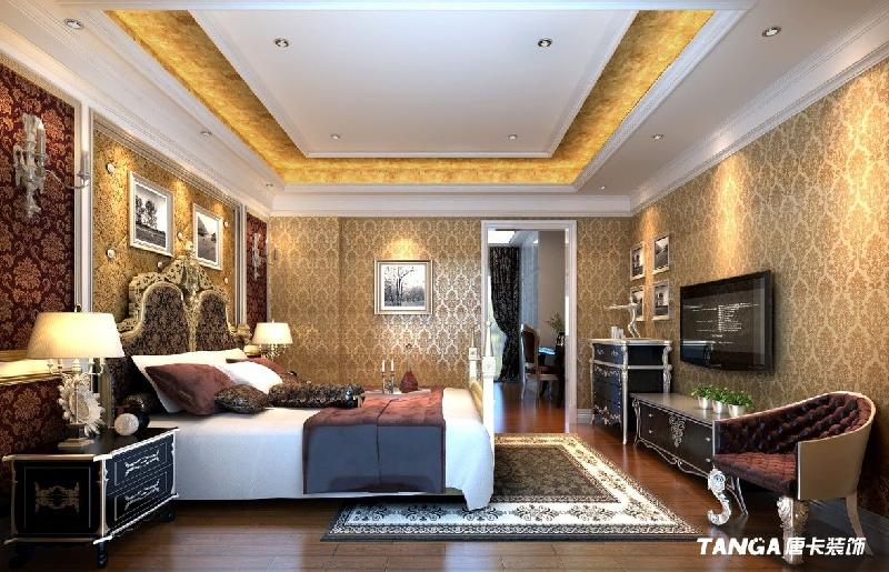 重慶唐卡裝飾-鳳凰灣別墅裝修案例圖片