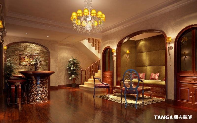 重慶唐卡裝飾-彩云湖1號別墅裝修案例