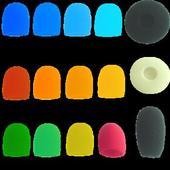 供應(yīng)彩色橡膠