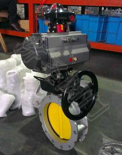 供應D341H渦輪硬密封蝶閥