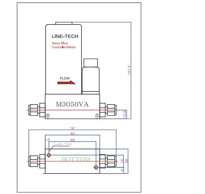 供應(yīng)上海氣體質(zhì)量流量控制器M3050V