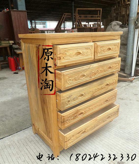 供應(yīng)香樟木斗柜六抽屜柜雕花柜子衣柜儲物柜