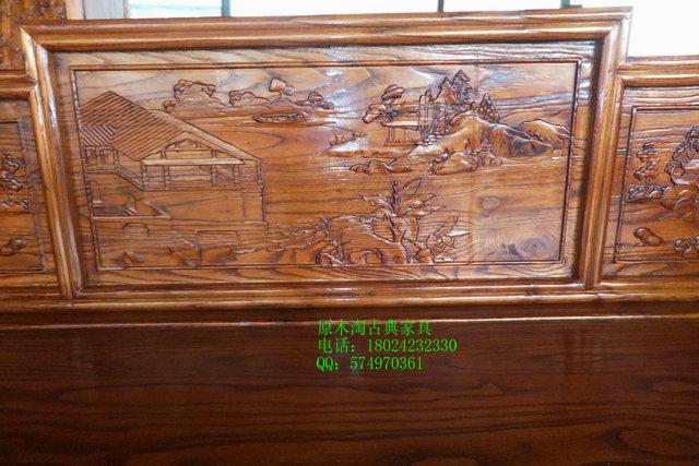 供應(yīng)榆木明清仿古家具 榆木實(shí)木家具