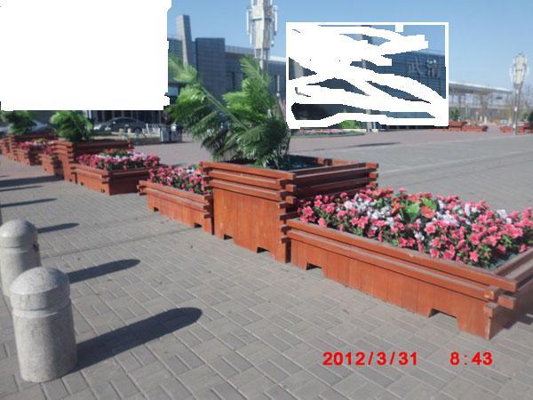 供應(yīng)戶外實木花箱多少錢一個-河北省滄州市戶外實木花箱報價