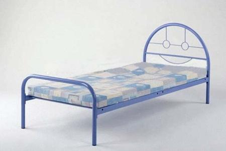 50管彎頭單層床單雙人床學生宿舍床單層鐵架床鐵床