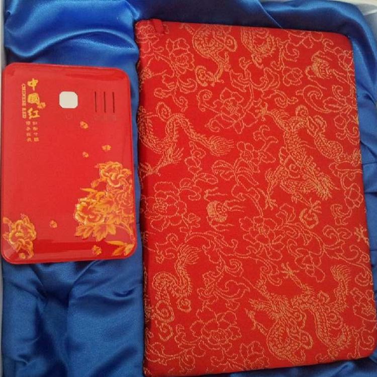 中國紅瓷套裝工廠 紅瓷筆記本U盤筆鼠標(biāo)四件套 喜慶節(jié)日禮品套裝
