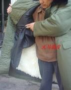 供應(yīng)內(nèi)蒙羔羊皮大衣軍大衣皮毛一體值夜班