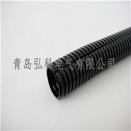 供應(yīng)青島弘科開(kāi)口尼龍軟管、剖開(kāi)式軟管，青島弘科