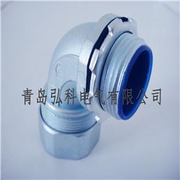 供應(yīng)青島弘科90度軟管接頭，金屬彎頭