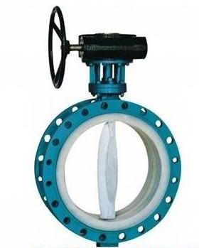 法蘭式襯氟蝶閥D341F46圖片